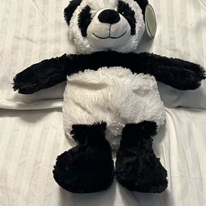 Cuddly Panda Stuffed Animal - Black and White